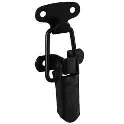 Fermoir à levier acier laqué noir H. 60 x l. 33^Diall Sale