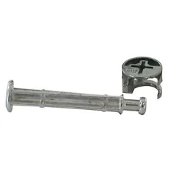 Ferrure d'assemblage + Goujon ø15 x L. 47.5 mm en acier, lot de 2^Diall Best