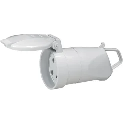 Fiche + clapet 3P+N+T 20A 400V Plexo^Legrand