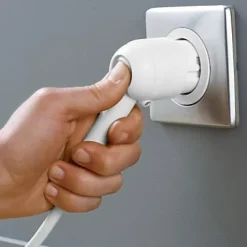 Fiche à extraction rapide plastique blanc-Legrand Outlet