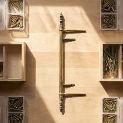 Fiche à lacets à goujon vieux laiton h.648 mm-Diall Online