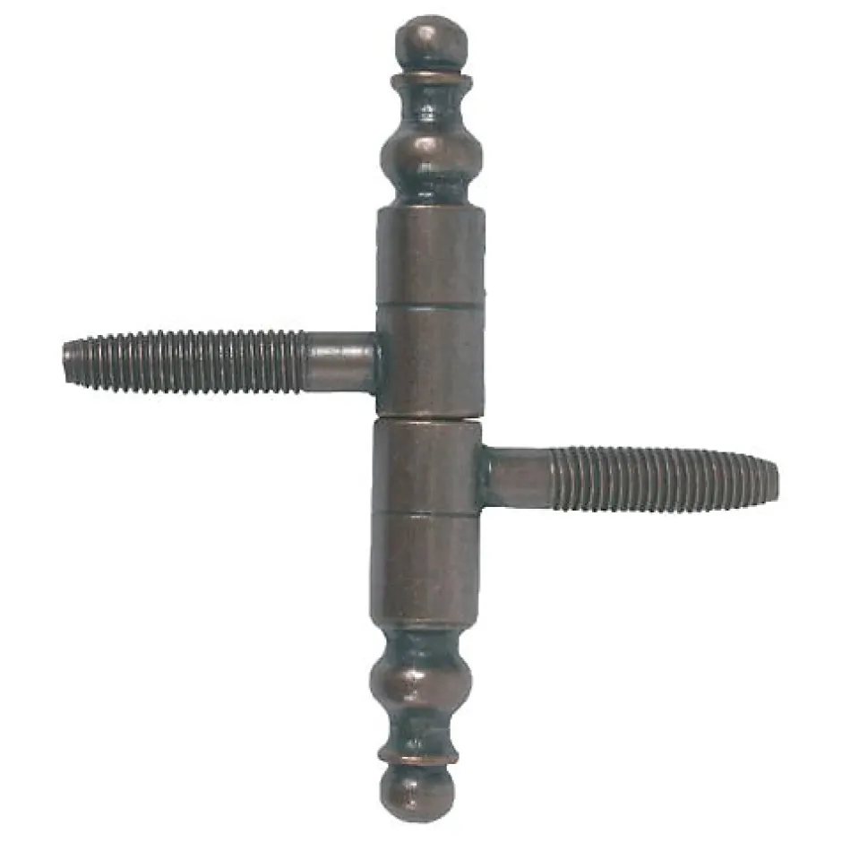 Fiche à visser 93X13mm finition acier bronze - - J542970-Jardinier Massard Online
