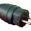 Fiche caoutchouc mâle 16A IP44 Zenitech^Diall Best