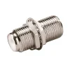Fiche F 7 mm - femelle/femelle - connecteurs plaqués nickel --Erard Discount