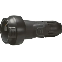 Fiche femelle 16A 2 P+T noir à verrou-Legrand Hot