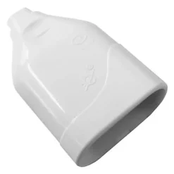 Fiche femelle 6A blanc glossy 2 pôles^Diall