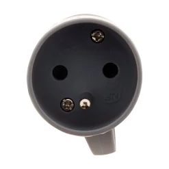 Fiche femelle anneau 16A 2P+T - Gris -^Zenitech Hot