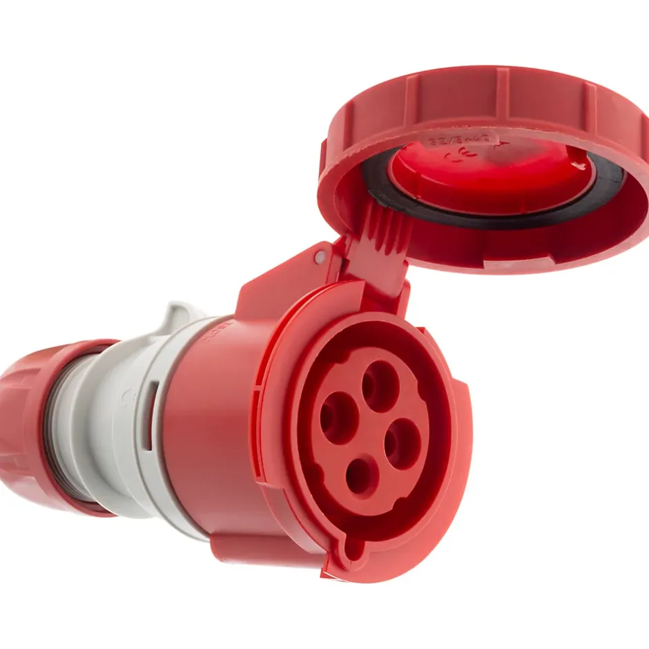 Fiche femelle IEC309 3P+T 32A --Zenitech Clearance