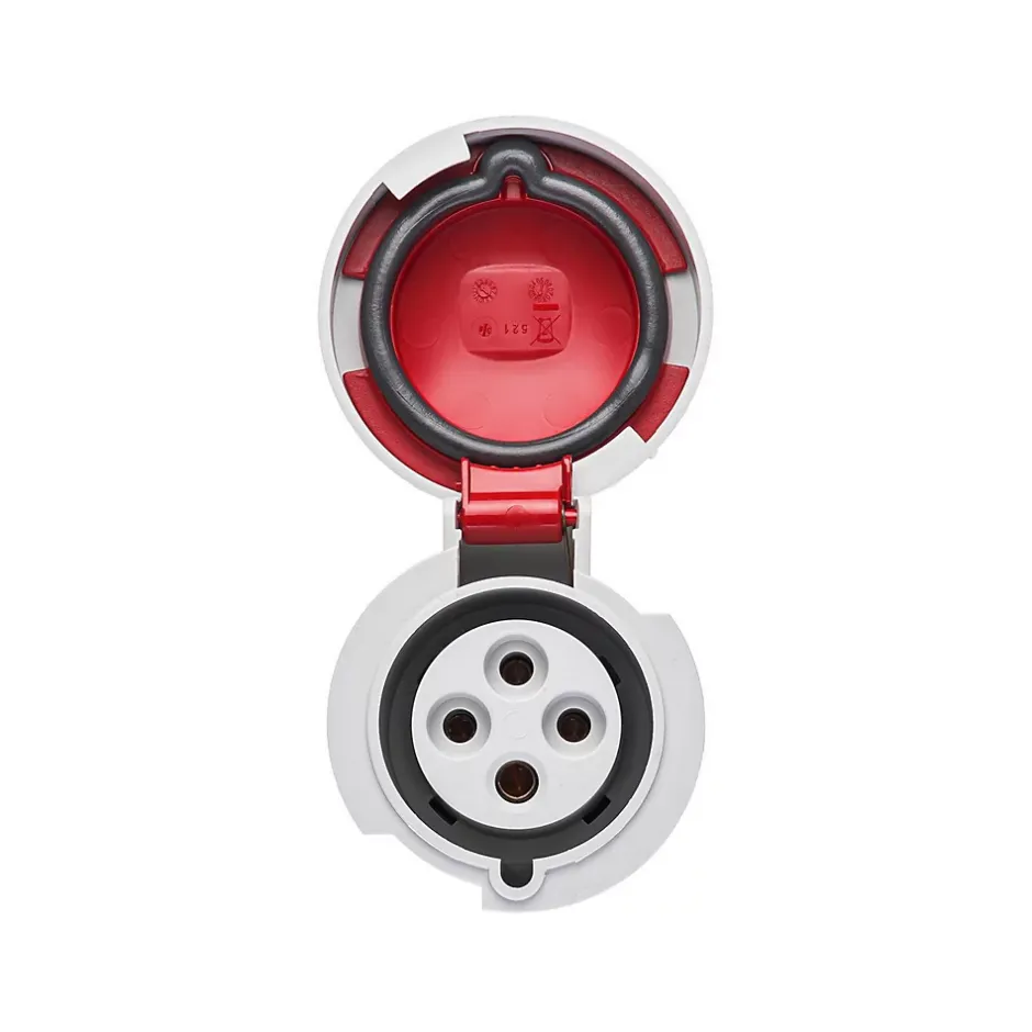 Fiche Femelle Triphasé 32a 3p+t 380v - 4 Broches - étanche Ip67 -^Ide Sale