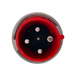 Fiche Male 63a Triphasé 3p+t - étanche Ip67 --Ide Best