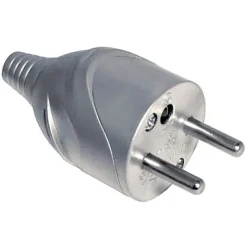 Fiche mâle 16A métalisé 2 pôles^Diall Best