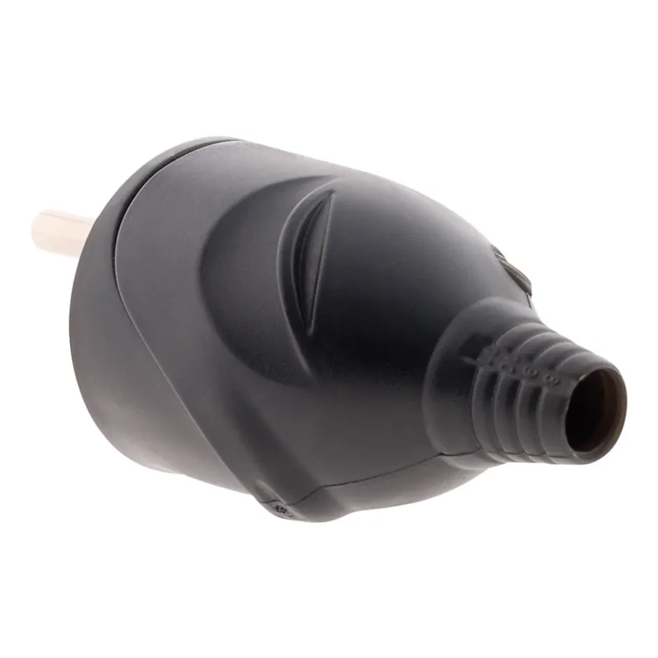 Fiche mâle 16A 2P+T - Noir -^Zenitech Best