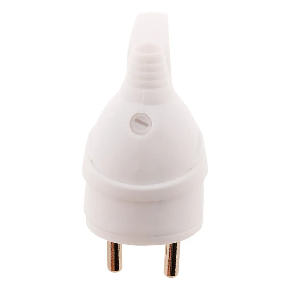 Fiche mâle anneau -16A 2P+T - Blanc -^Zenitech Sale