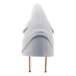 Fiche mâle coudée 16A 2P+T - Gris -^Zenitech