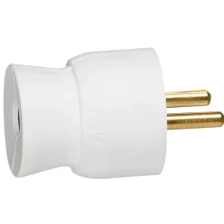 Fiche mâle droit 16A 2 P+T blanc^Legrand Sale