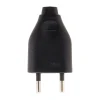 Fiche mâle 2P 6A - Noir -^Zenitech Clearance