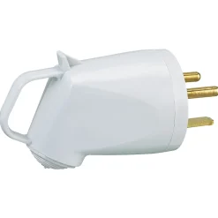 Fiche mâle Plexo 2 ports avec terre blanc 32A^Legrand Discount