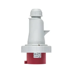 Fiche Mobile Male Triphasé 32a 3p+t 380v - 4 Broches - étanche Ip67 --Ide Outlet