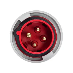 Fiche Mobile Male Triphasé 16a 3p+t 380v - 4 Broches - étanche Ip67 -^Ide