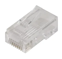 Fiche RJ45 Mâle à câbler plastique-Blyss Discount
