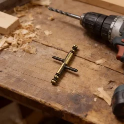 Fiche tourillon vieux laiton 8 x 56 mm-QCL Best