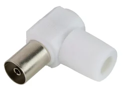 Fiche TV Femelle ø9.52 mm coudé à câbler Blyss, Or-Diall Sale