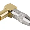 Fiche TV Mâle ø9.52 mm à souder, Or^SLX Sale