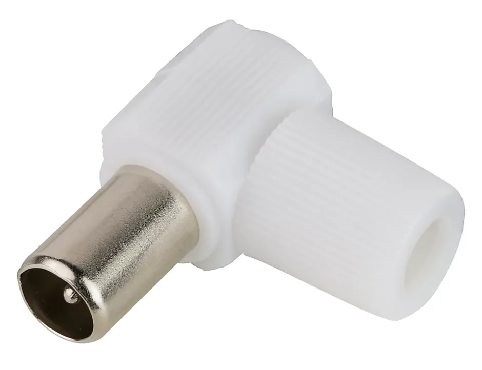 Fiche TV Mâle ø9.52 mm coudé à câbler Blyss, Or^Diall Hot