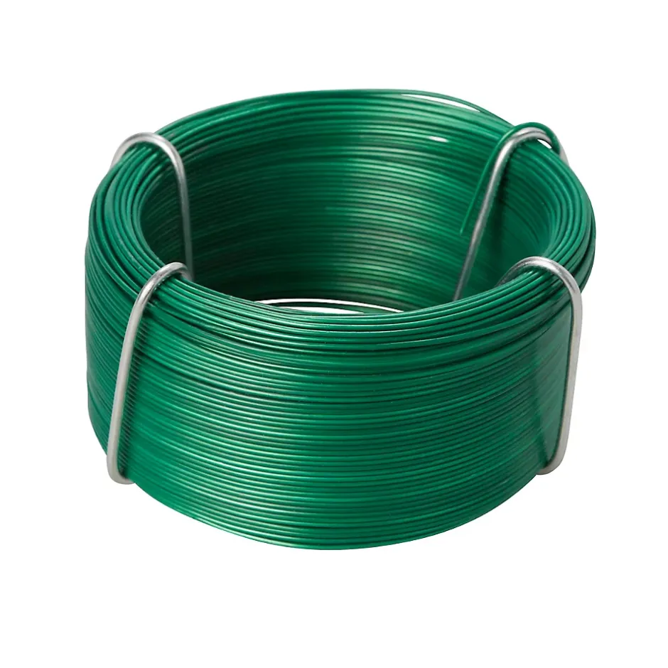 Fil d'acier revêtement PVC ø0.8 mm, 50 m-Diall