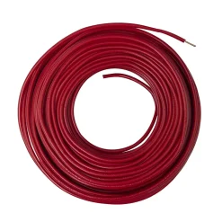 Fil électrique H07V-U 1,5mm² rouge - 25m --Zenitech Outlet