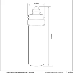 Filtre à Eau Platinium Medium- Filtre Pour Le Traitement Des Polluants éternels (pfas) Et Métaux Lourds^Profine Discount