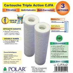 Filtre anti calcaire - 2 cartouches filtrantes-Machines Nordiques Outlet
