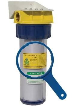 Filtre COMPACT 2 en 1 anti-tartre/corrosion pour ballon - - FA34C^Polar New