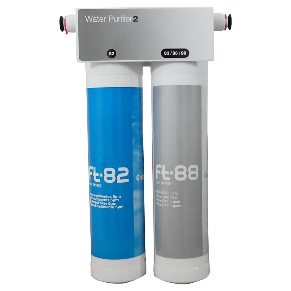 Filtre Sous évier Duo Ft82 Sédiments Et Ft88 Charbon Actif Argent^Toodo Best