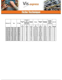 Ancrage FBN II 10X146 Filetée sur 106 Acier zingué - 5 pièces^Fischer Outlet