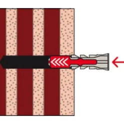Fischer DUOPOWER 6 x 30 avec vis Panhead TX - Pack 100-O91 Outlet