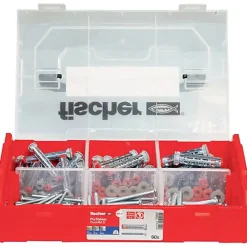 Fischer FixTainer DuoHM TX cheville pour corps creux 55 mm, montage rapide et charges élevées^O91 Hot