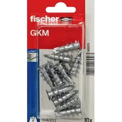 Fischer GKM 505373 Cheville métal pour plaques de plâtre 31 mm - Lot de 10-O91 New