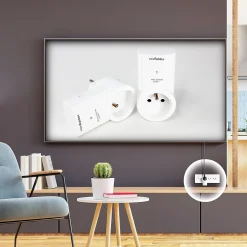 - Lot 2 prises télécommandées 2300W, 30m, PVC, 9,9x5,5 cm^Fishtec Sale