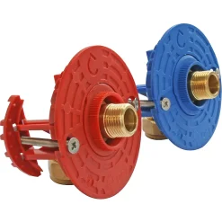 Fixation pour robinetterie Lavabo pour tube Multicouche Ø16 raccord à compression sortie mâle 12/17 (3/8")-Somatherm for you Best