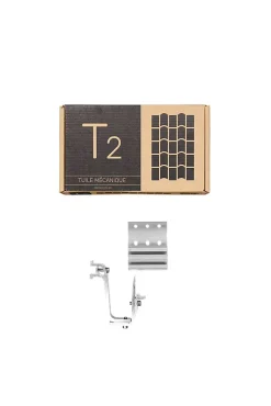 Fixation pour tuile Galb-t2 métal et plastique L.330 mm x l. 200 mm pour panneau solaire-Ultrawatt Outlet