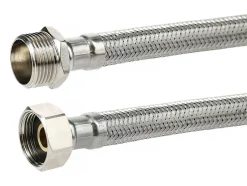 Flexible ACS sanitaire Mâle Femelle 12/17 - 300mm - - F01MF0300-12^Garis New