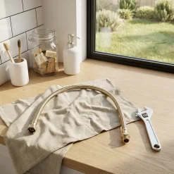 Flexible d'alimentation mâle femelle 15x21, longueur 50 cm^Diall Clearance