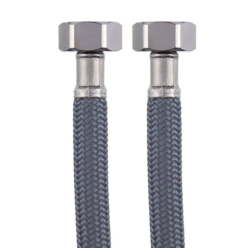 Flexible d'alimentation PEHD Femelle/Femelle 15x21 longueur 30 cm-Flomasta Discount