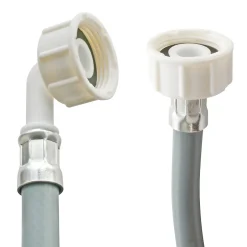 Flexible d'alimentation pour machine à laver raccords droits F-F coudé 3/4
