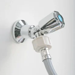 Flexible d'alimentation pour machine à laver raccords droits F-F coudé 3/4