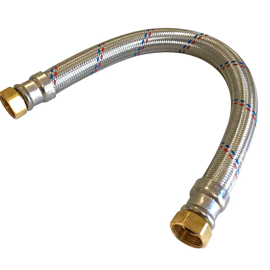 Flexible Inox 24mm Intérieur F-f 1" (26/34) Longueur 50cm^Isoflex