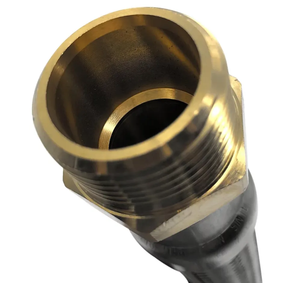 Flexible Inox 40mm Intérieur M-f 1"1/2 (40/49) Longueur 100cm-Isoflex Clearance