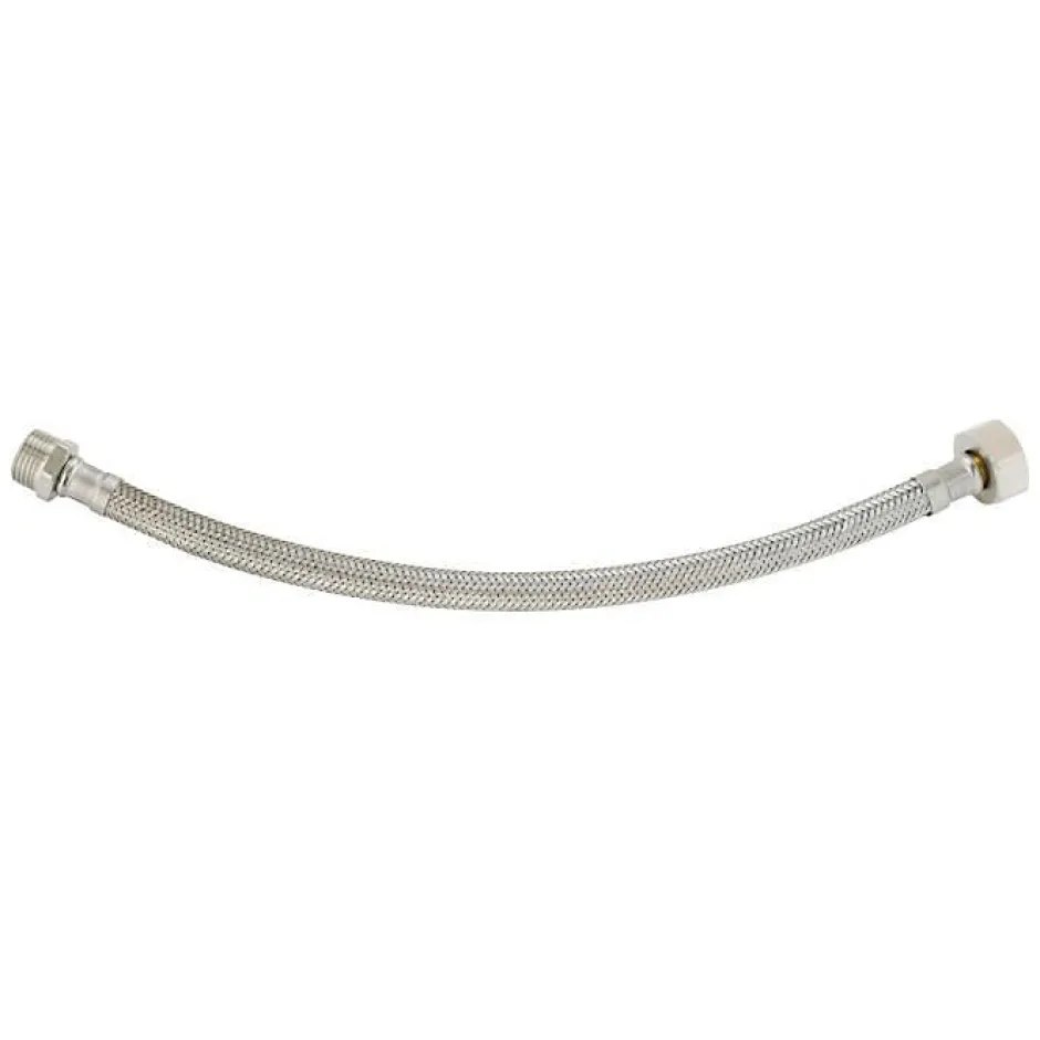 Flexible sanitaire DN10 mâle/femelle 20x27, 30 cm (Mâle et écrou tournant)-Somatherm for you Outlet