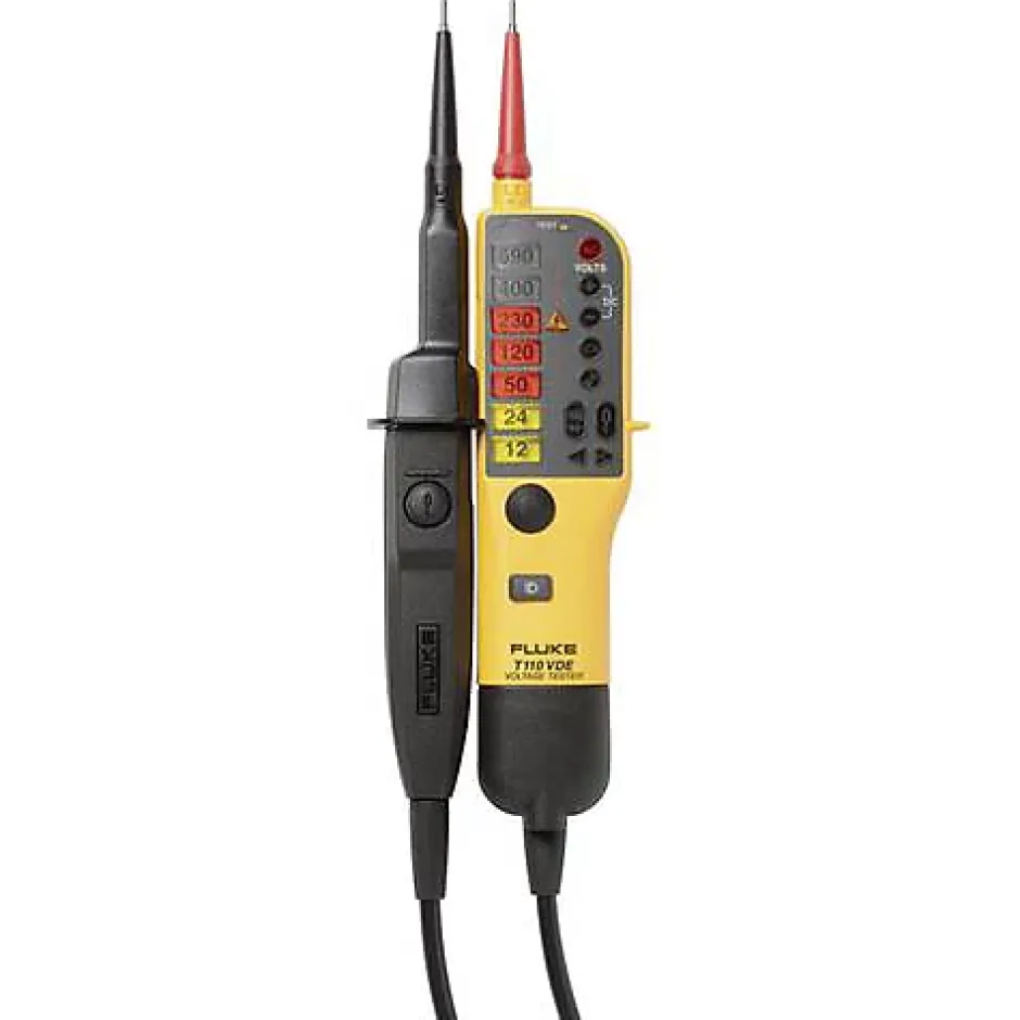 Fluke T110 testeur de tension à 2 pôles CAT III 690 V CAT IV 600 V, détection de phase et test FI-3M France Sale